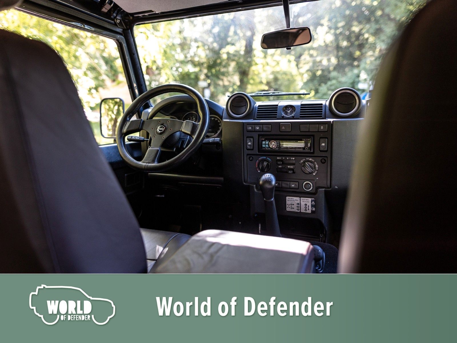 Fahrzeugabbildung Land Rover Defender 90 Soft Top