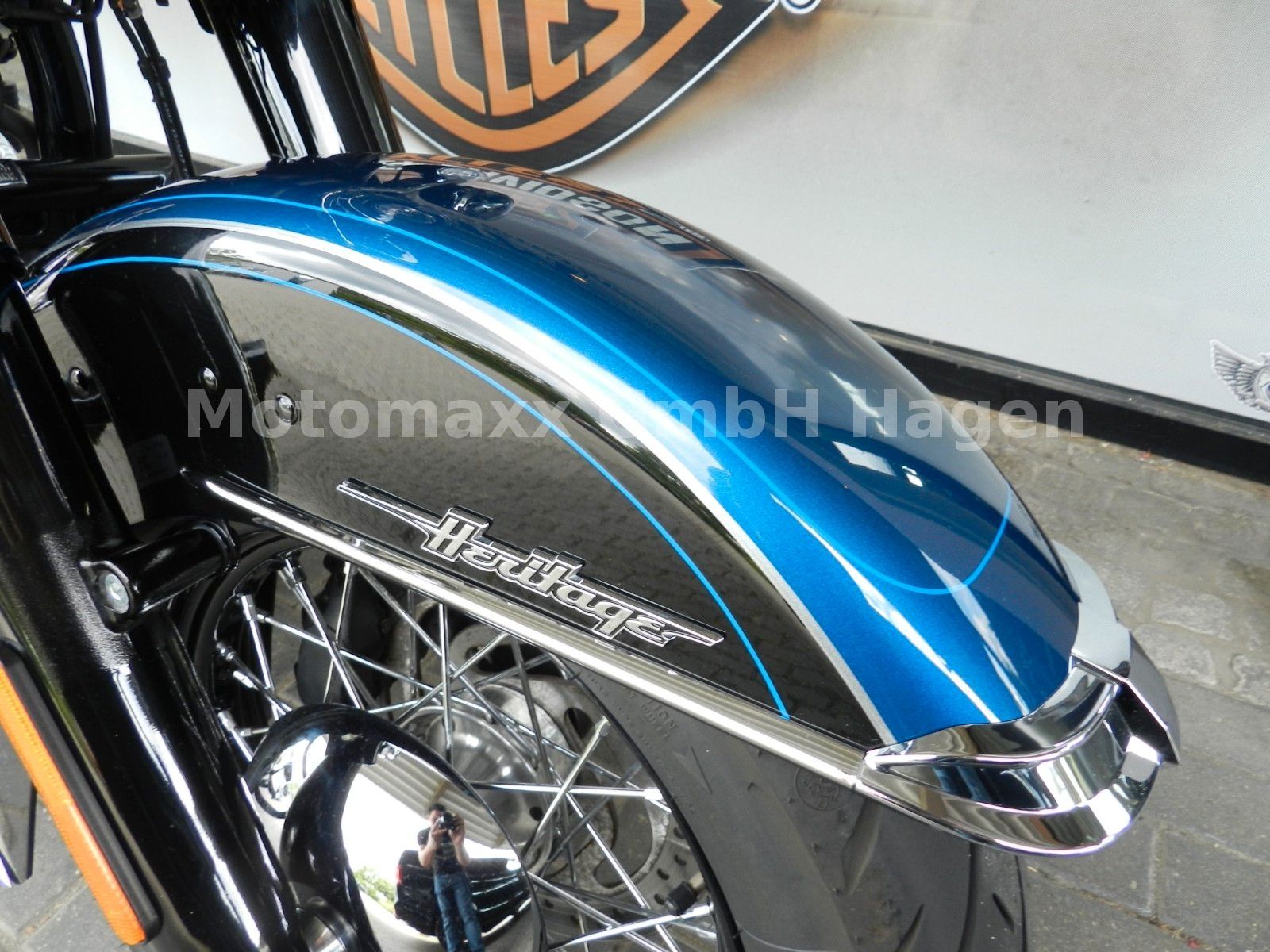 Fahrzeugabbildung Harley-Davidson Heritage Softail 115th Anniv. Kess-Tech etc.