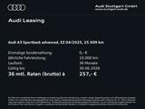 Audi A3 Sportback advanced 35 TFSI - Audi A3 Jahreswagen: Sportback