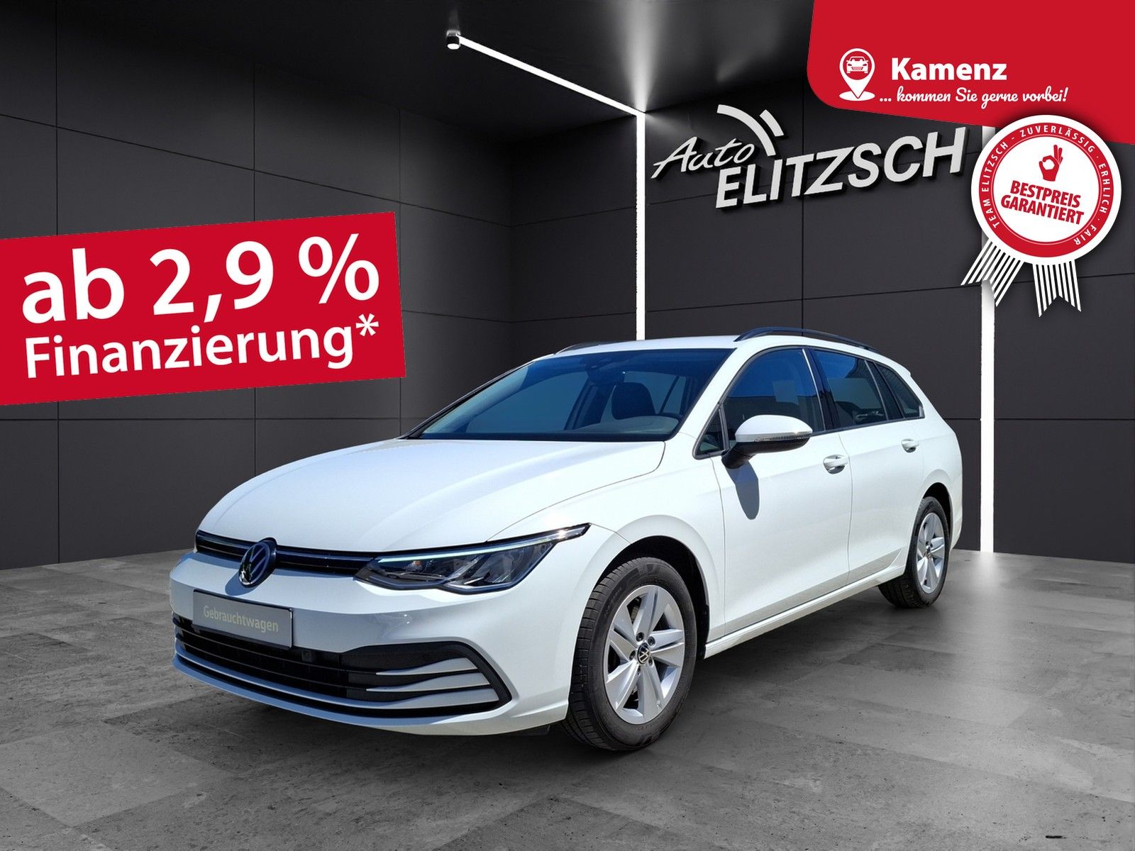 Fahrzeugabbildung Volkswagen Golf VIII Variant TDI Life LED CarPlay AID ACC P