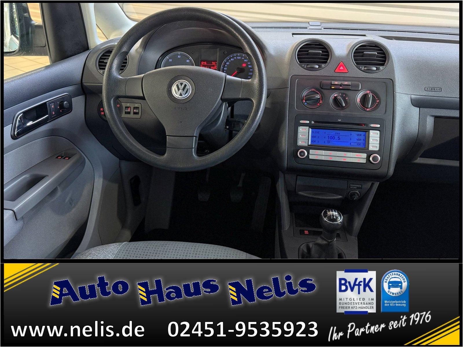 Volkswagen Caddy 1,9 TDI Life PDF AHK PDCh RadioCD Schiebet