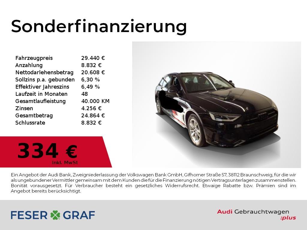 Audi A4 Avant 40 TFSI S tronic adv Leder,AHK,Sportsit