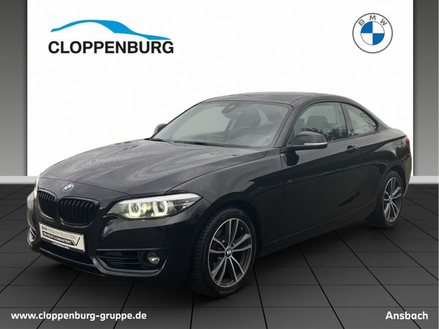 BMW 218i Coupé Sport Line HiFi DAB WLAN GSD RFK Shz