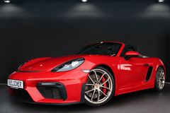 PORSCHE 718 Boxster 4.0 Spyder*Schalter*Bi-Xenon*PCM*20"