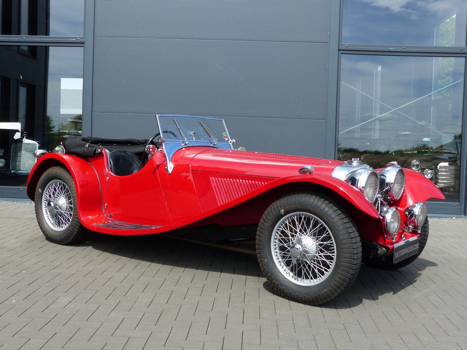 Fahrzeugabbildung Jaguar SS 100 3,5 Litre Roadster
