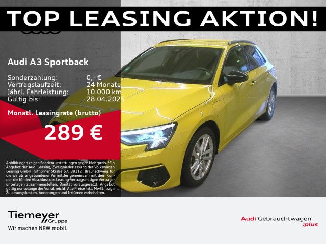 Audi A3 Sportback 40 TFSIe S LINE LM18 AHK KAMERA LED