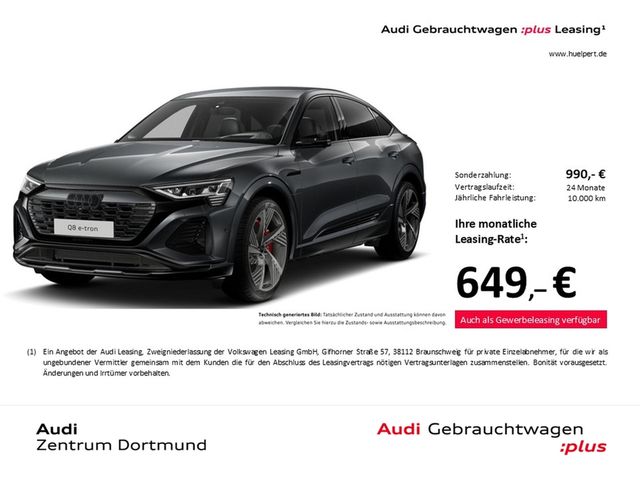 Audi Q8 e-tron Sportback 55 quattro S LINE BLACKPAK