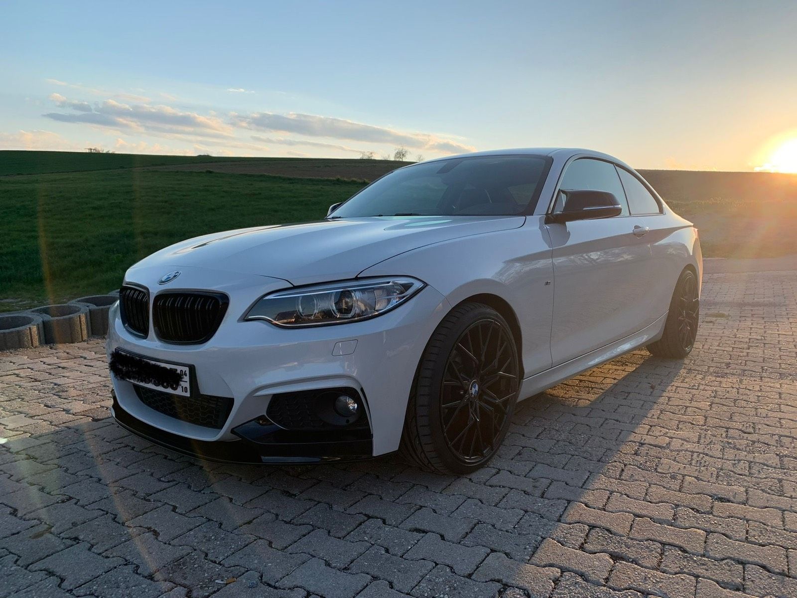 BMW BMW 220D Mineralweiß Metallic F22 M Paket