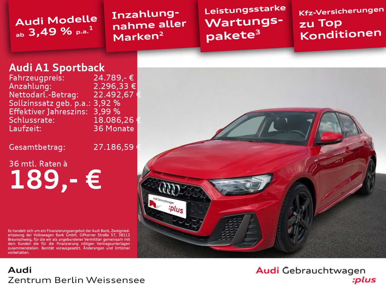 Audi A1 Sportback 30 TFSI S-TRO**S-LINE*LED*APP*SHZ** imagem 2