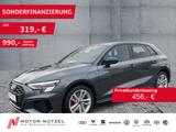 Audi A3 Sportback 45 TFSI e S-LINE MATRIX+NAV+PDC+GRA - Audi A3 mit Hybrid-Antrieb: Grau, Plug-In Hybrid