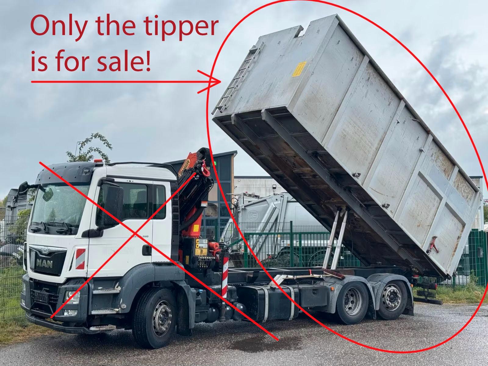 Andere Glaskipper Aufbau lose | 2x Trennwand