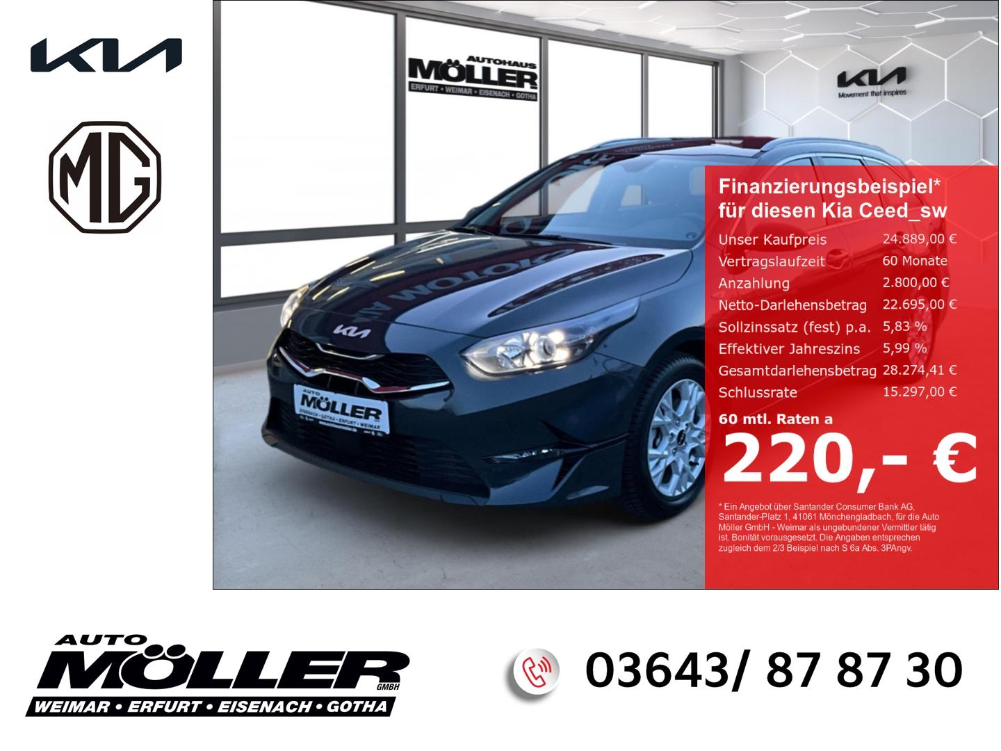 Kia Ceed_sw Vision 1.5T DCT7 Komfort Navi Kamera ACC