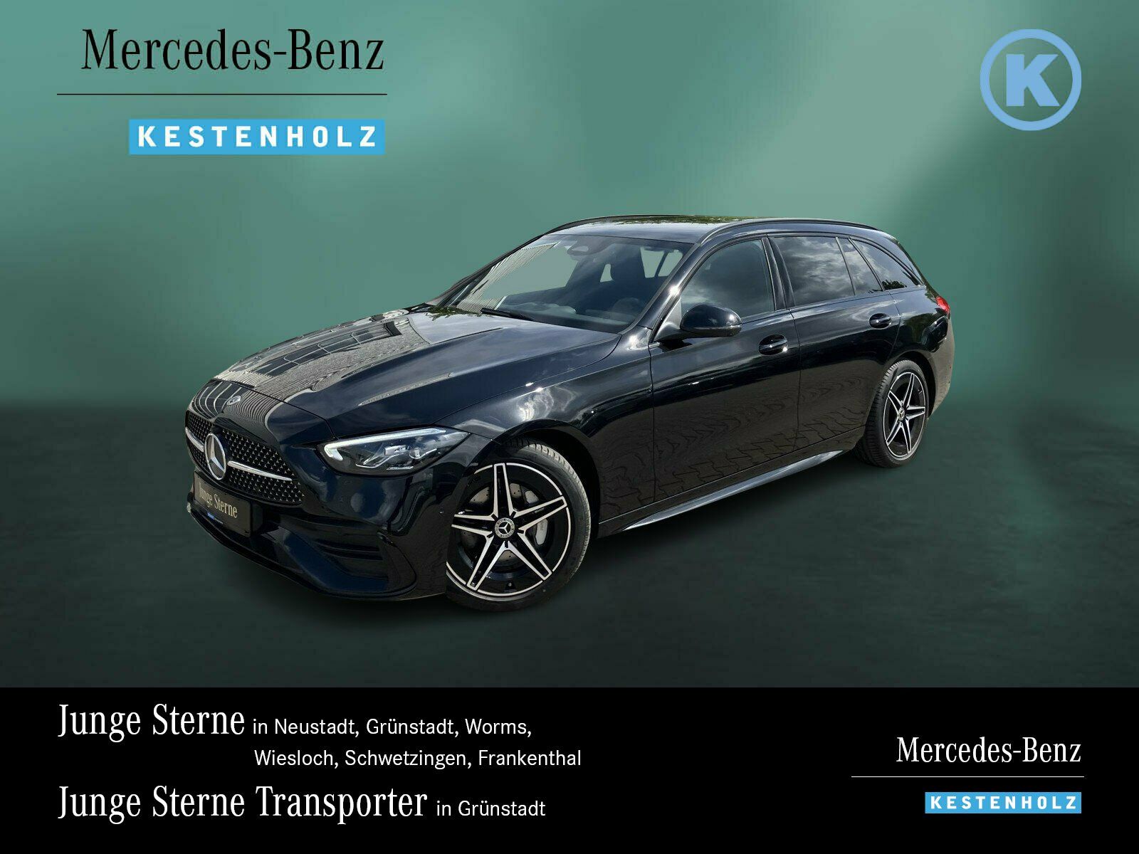 Mercedes-Benz C 300 d T EDITION AMG+NIGHT+AHK+360+LED+DISTR