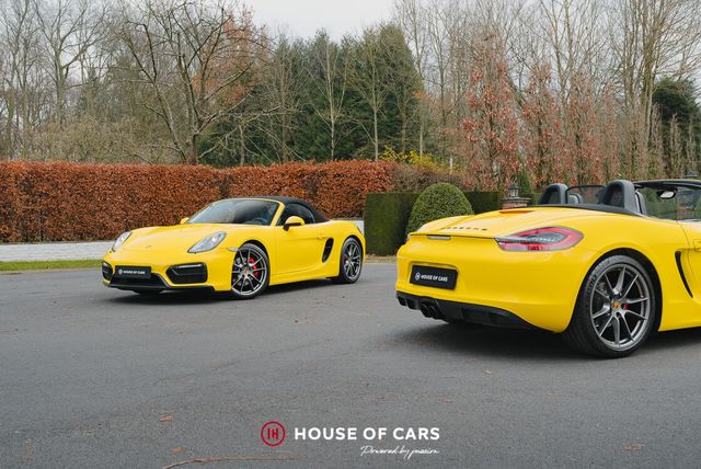 Porsche 981 BOXSTER GTS PDK RACING YELLOW - 1ST PAINT