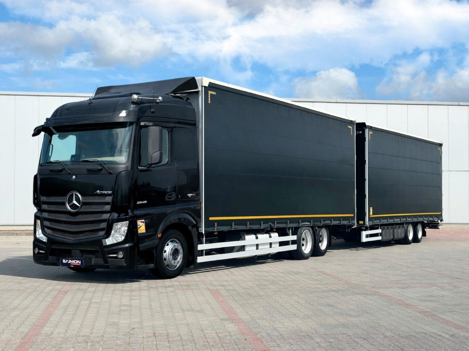 Mercedes-Benz ACTROS 2545  JUMBO 120 M3 2 x 770