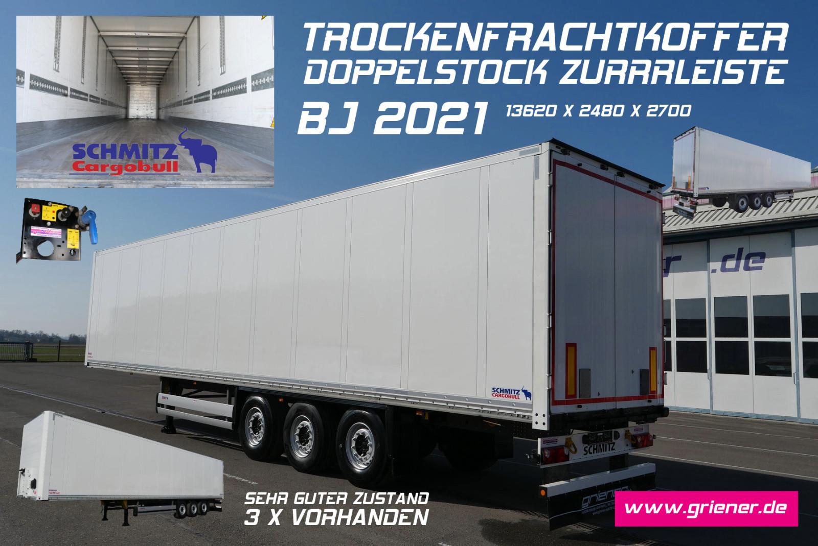 Schmitz Cargobull SKO 24/DOPPELSTOCK / 2700 mm / 196 tsd km 3 x