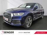 Audi Q5 40 TDI quattro sport Nav Matrix S-line Luftf. - Audi Q5 mit Diesel-Antrieb: Blau, Ambiente-Beleuchtung