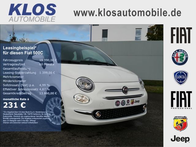 Fiat 500C 1.0 DOLCEVITA 70PS PDC APPLE CARPLAY KLIMAA