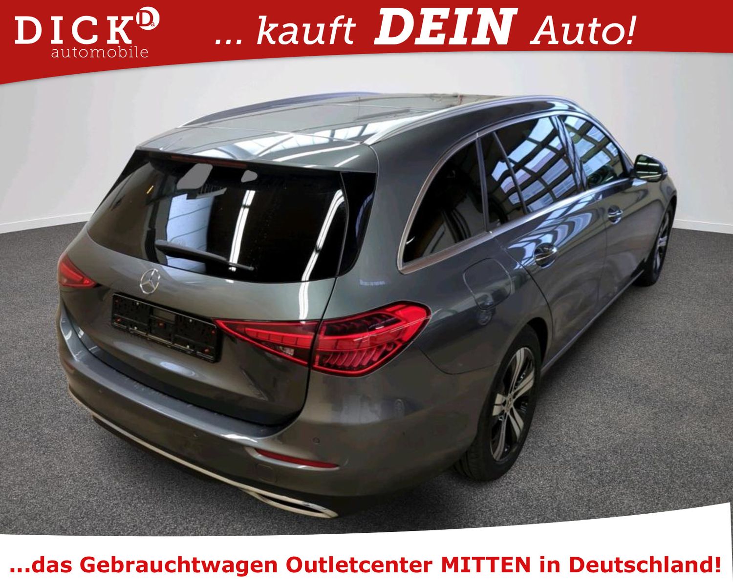 Fahrzeugabbildung Mercedes-Benz C 220d T 9G LED+/ACC/VIRTU/SHZ/HIFI/AHK/360/8Fa