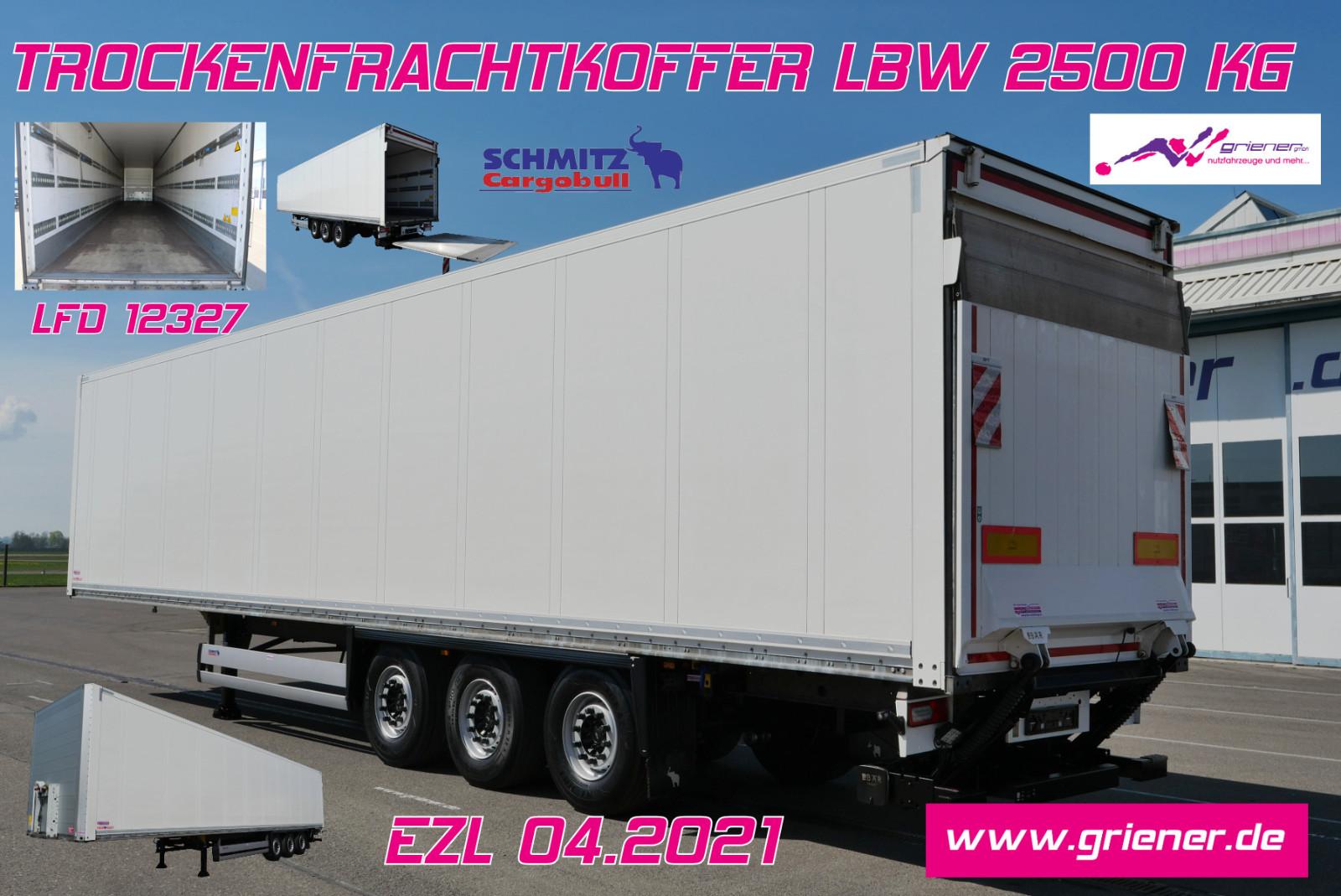 Schmitz Cargobull SKO 24/ LBW 2500 kg / LIFTACHSE /LADEBORDWAND