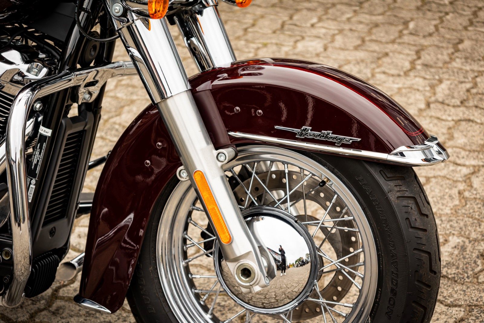 Fahrzeugabbildung Harley-Davidson Softail Heritage FLHCS 114 CUI -NEUWERTIG -