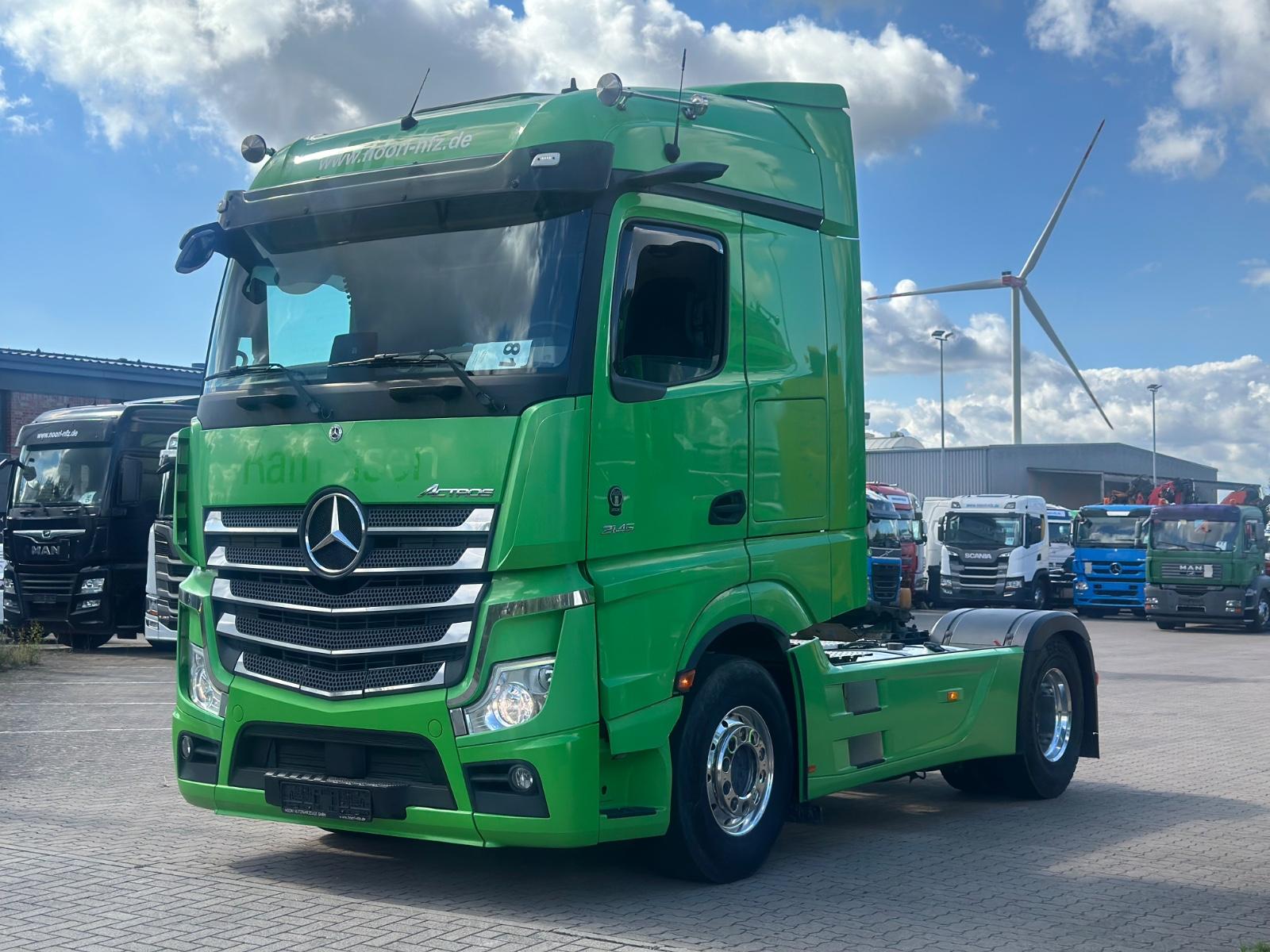 Mercedes-Benz Actros 1845/2145 Kipper/Schubboden 2xPTO Navi 2X