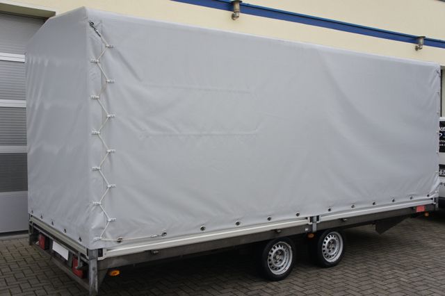 Altele Saris C 2700 mit Plane, Rampen und Seilwinde #K5