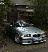 BMW E36 328i Cabrio, Arktissilber - BMW 328 aus 1996: Cabrio