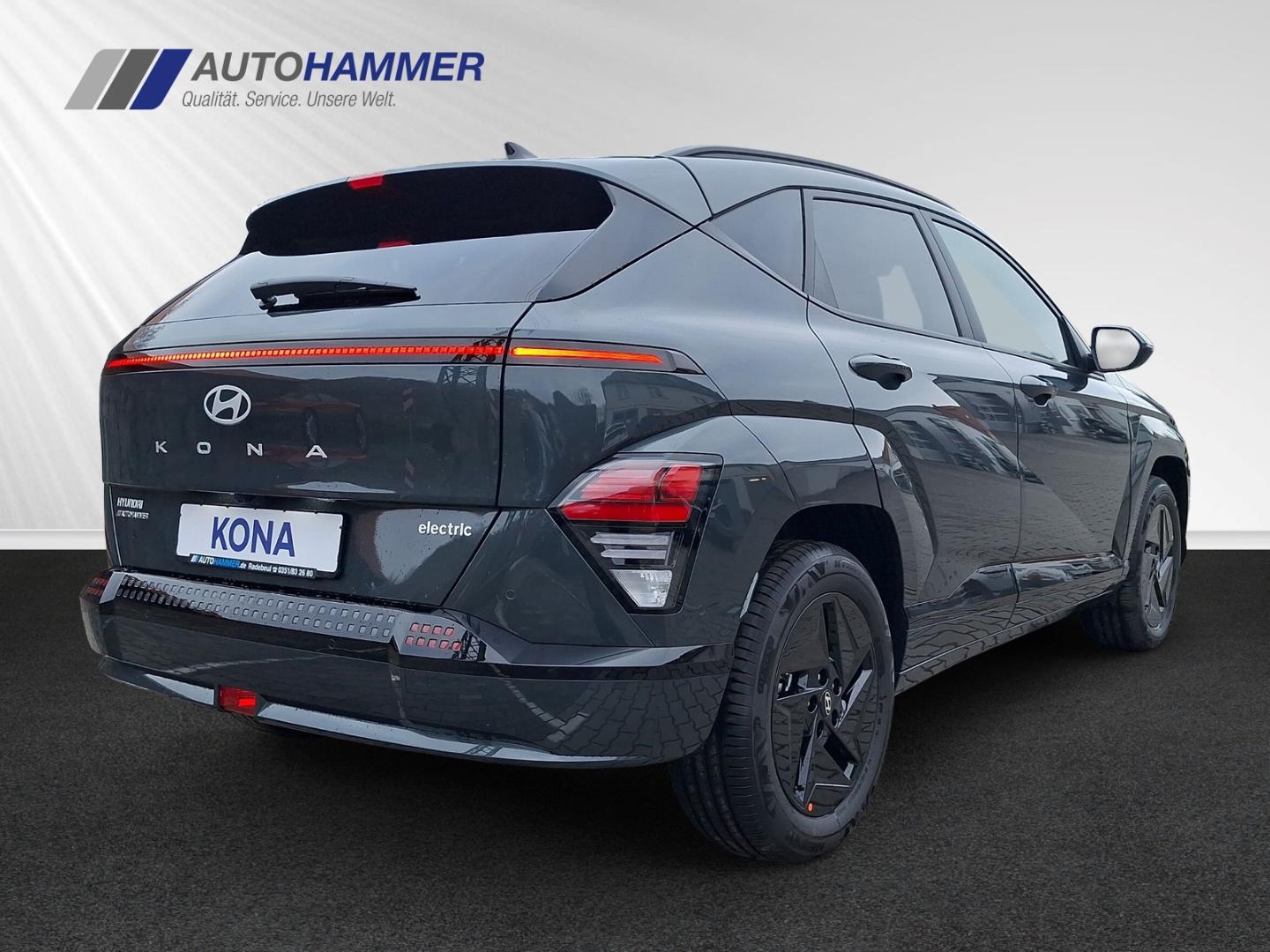 Hyundai KONA Elektro 65kWh TREND LED Navi V2L/Ass.P elHK