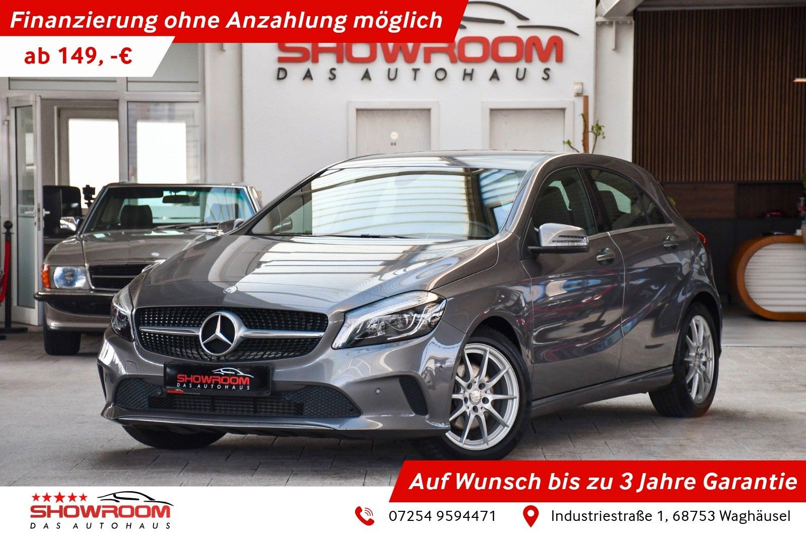 MERCEDES-BENZ A 200d 4Matic Navi Led Shz PDC 2.Hand nur 46tkm!