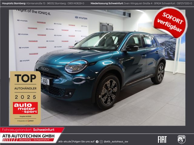 Fiat 600 Hybrid 1,2 T3 74kW (100PS) Style-Paket