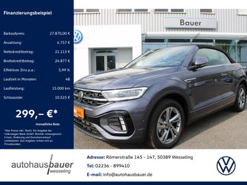 Volkswagen T-Roc Cabriolet 1.5 TSI R-Line *NAV,Dig.Cockpit,