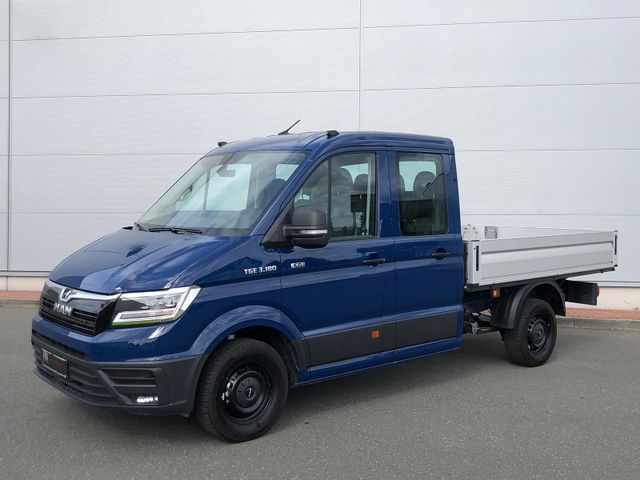 MAN TGE 3.180 Pritsche DOKA MR 4x4 LED TEMPOMAT