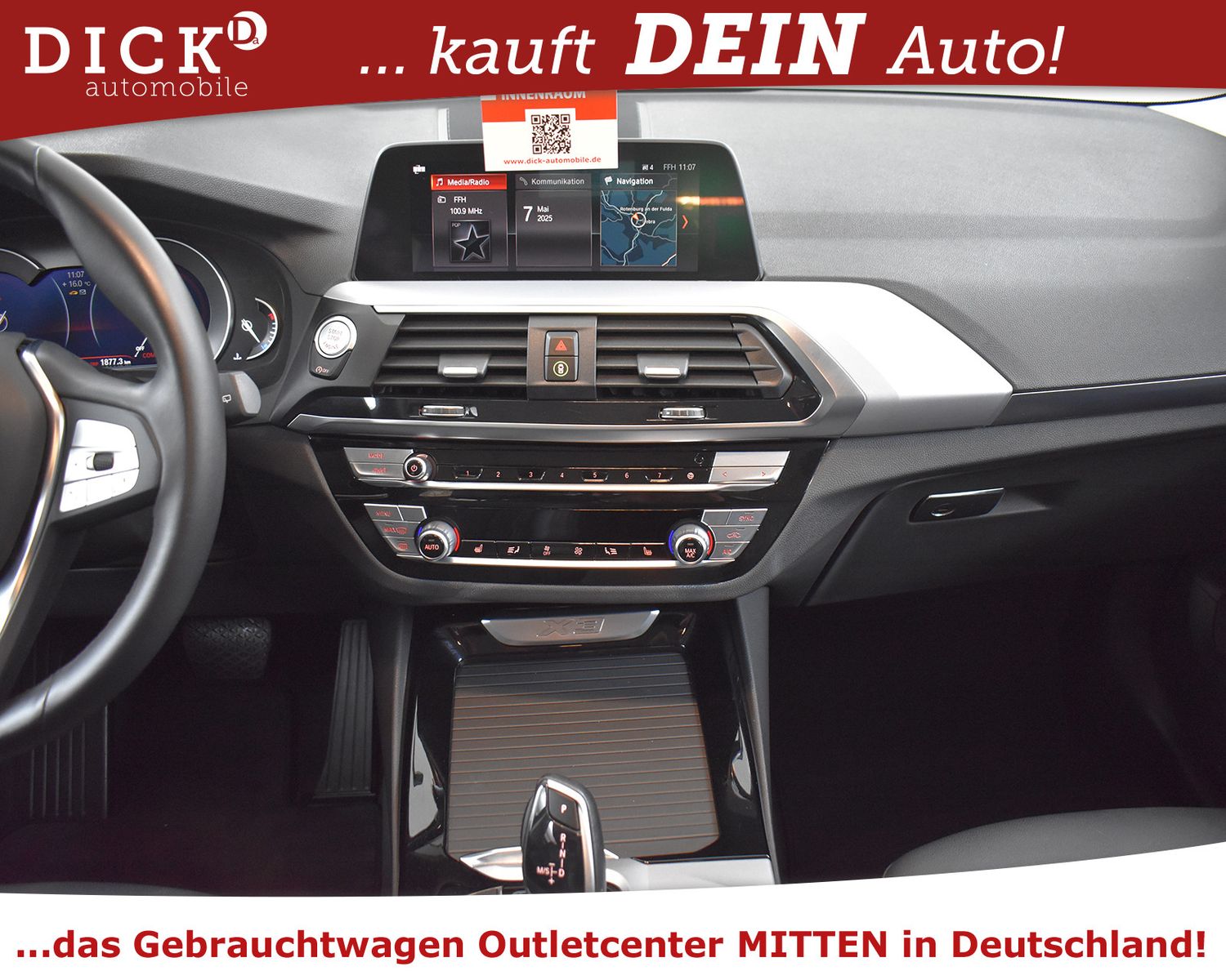 BMW X3 xDr 20d Aut Advan NAV+LED+AHK+ACC+LEDER+SHZ+M - Image 14