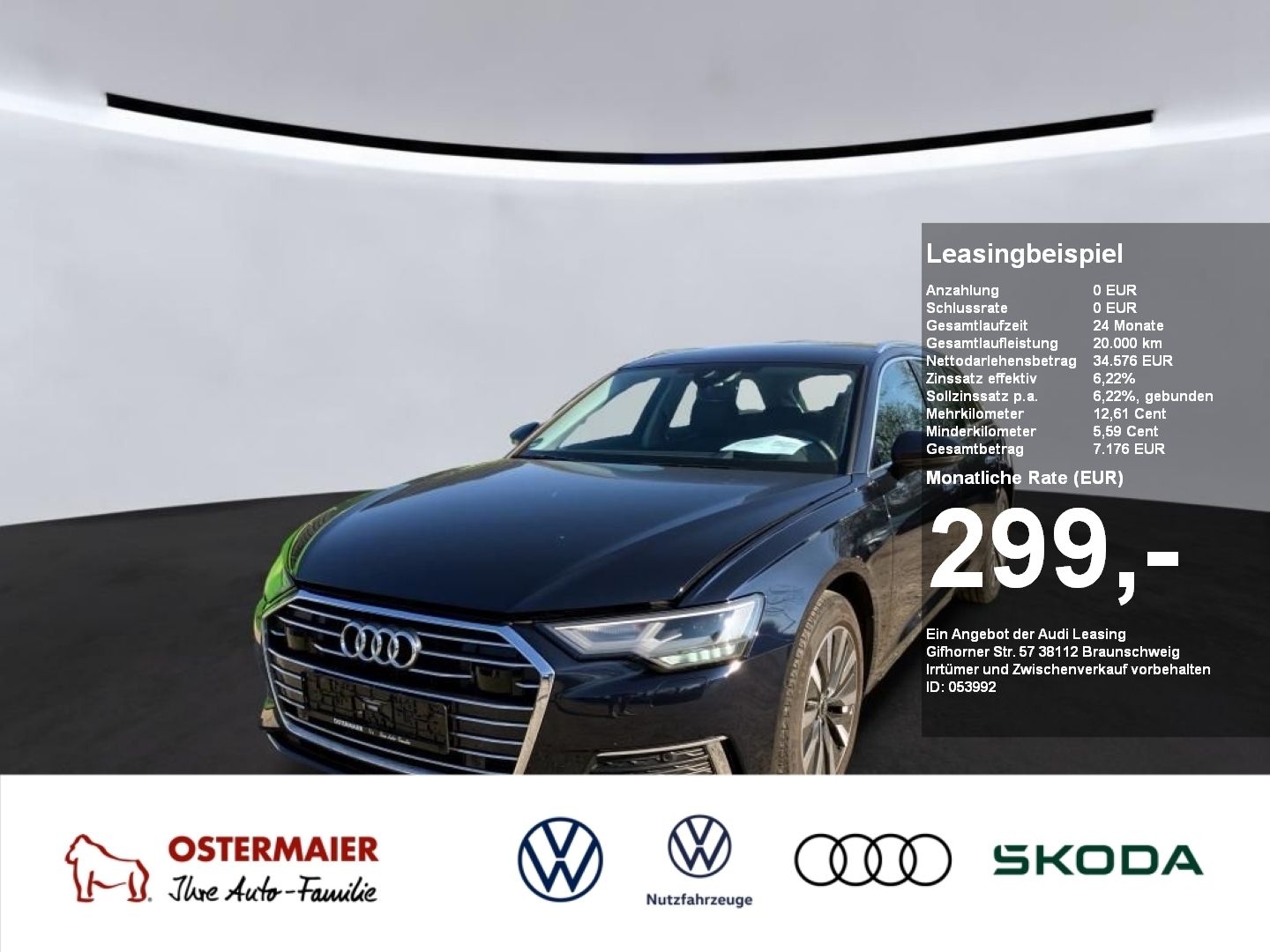 Audi A6 Avant DESIGN 45TFSI 265PS.STRONIC.LED.NAVI.AH