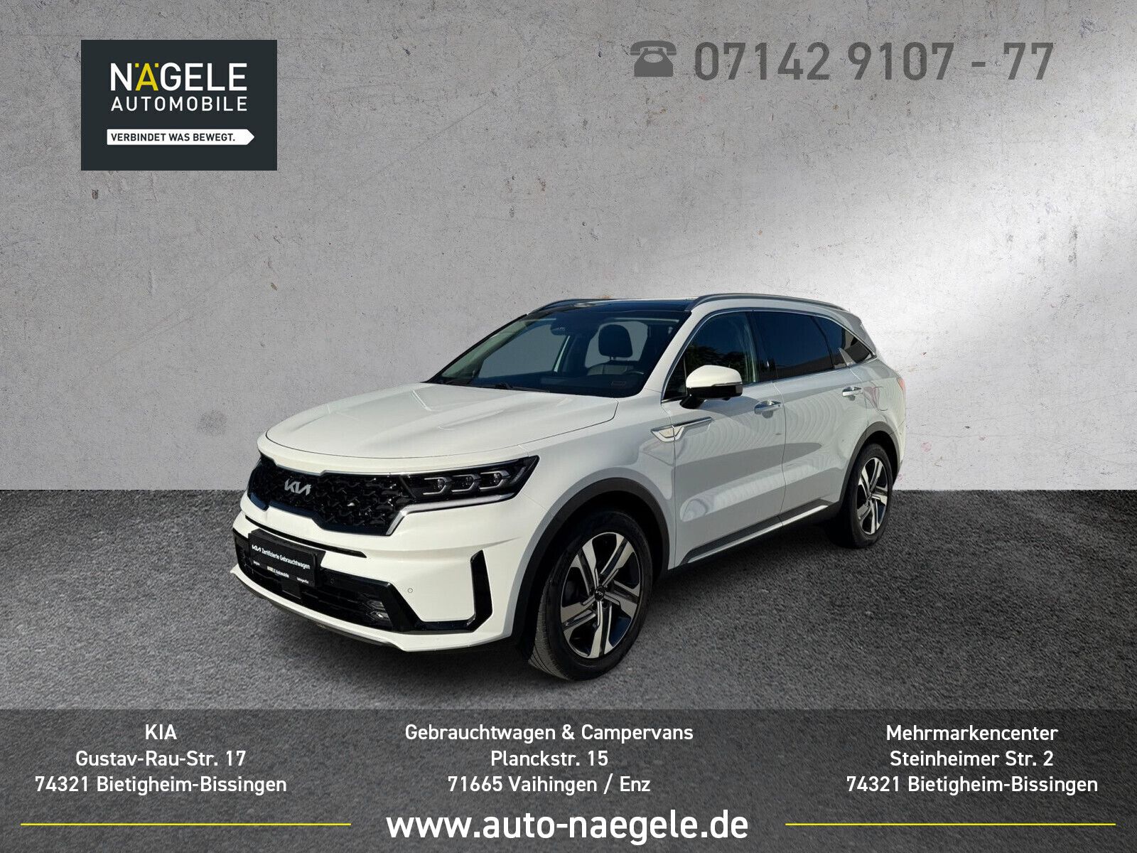 Kia Sorento 1.6 T-GDI HEV Spirit|ACC+NAVI+LEDER+PANO