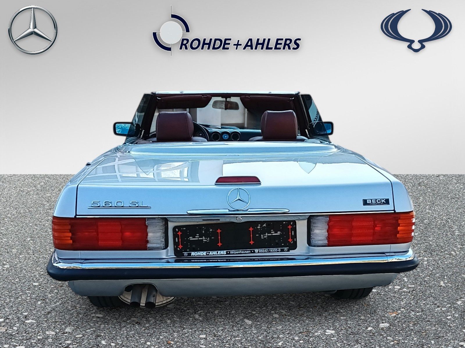 Fahrzeugabbildung Mercedes-Benz SL 560+HISTORIE VORHANDEN+HARDTOP+KLIMA