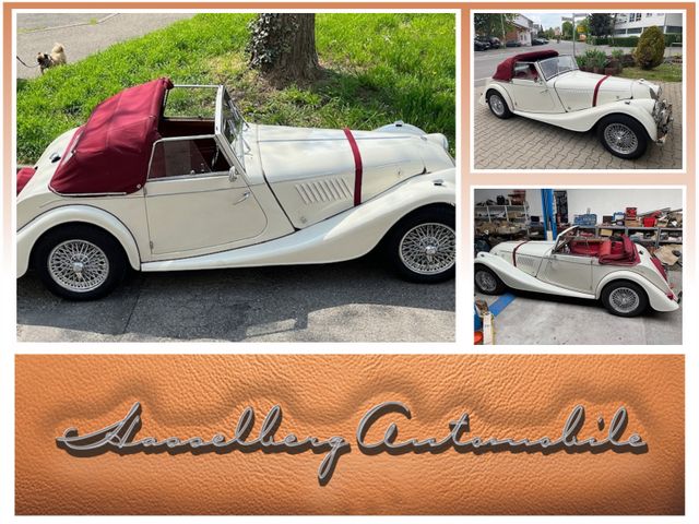 Morgan Plus 4 Drophead Coupe mit traumhafter Patina