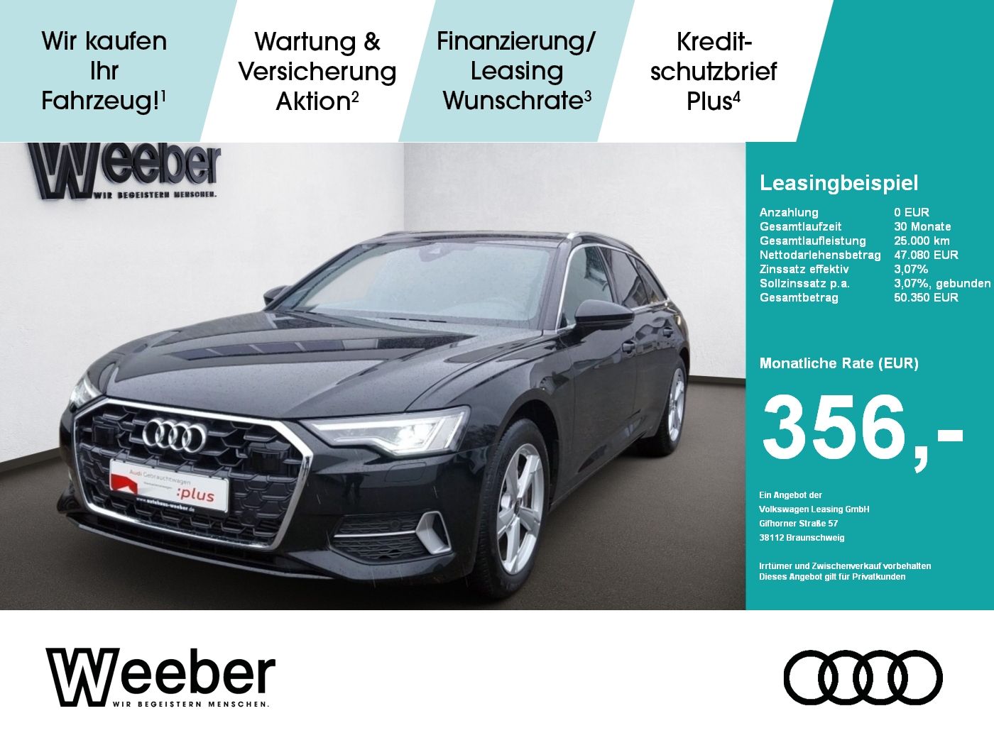 Audi A6 Avant quattro advanced *AHK*PANO*LEDER*MATRIX