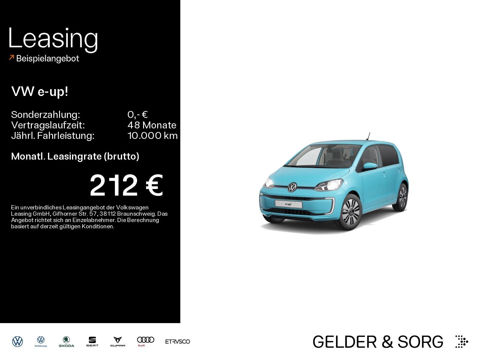 Volkswagen e-up! Max RFK*Sitzh*ALU*DAB+*GRA*KLIMA*Ambiente*
