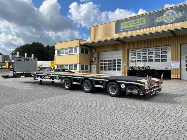 Faymonville MAX Trailer 3-Achs-Mega-Tele-Plateau-zwangsgel.