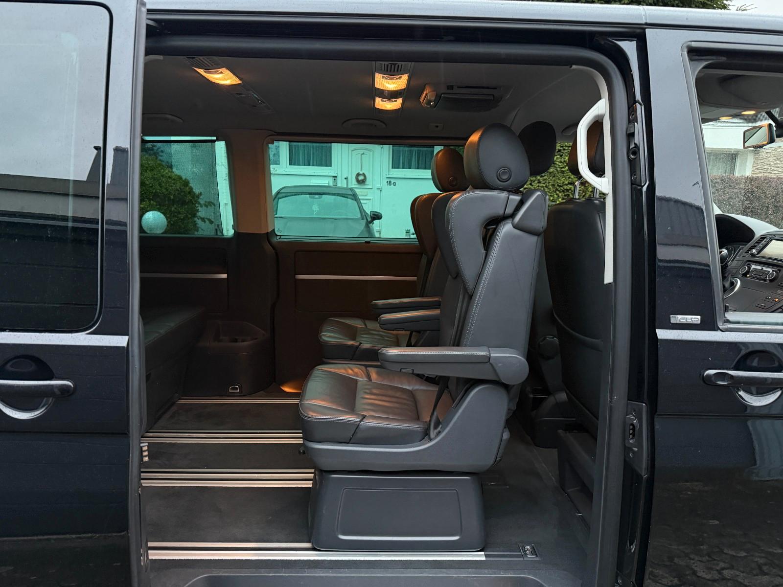 VOLKSWAGEN T5 MULTIVAN 2.0 TDI 180ch 4MOTION - CUIR NAPPA - 7 PLACES - CAMÉRA - GPS - ATTELAGE