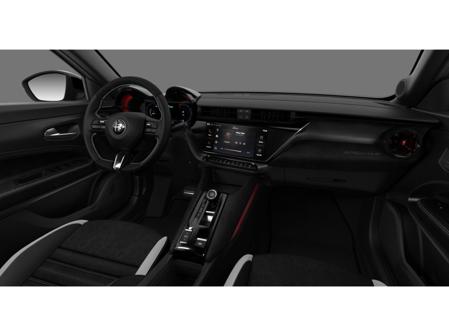 Fahrzeugabbildung Alfa Romeo Junior Ibrida Sport Speciale, RFK, Elekr. Heckkl