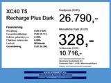Volvo XC40 T5 Recharge Plus Dark *ACC*360°*Standh.*Nav - Volvo XC40 mit Hybrid-Antrieb: Automatik