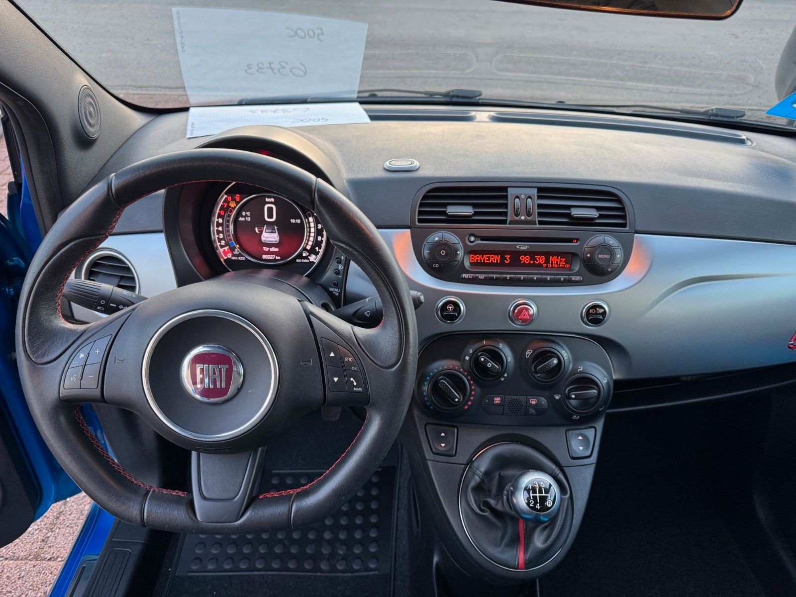 Fahrzeugabbildung Fiat 500C Cabrio Radio Klima 1.2 8V 51 kW (69PS)