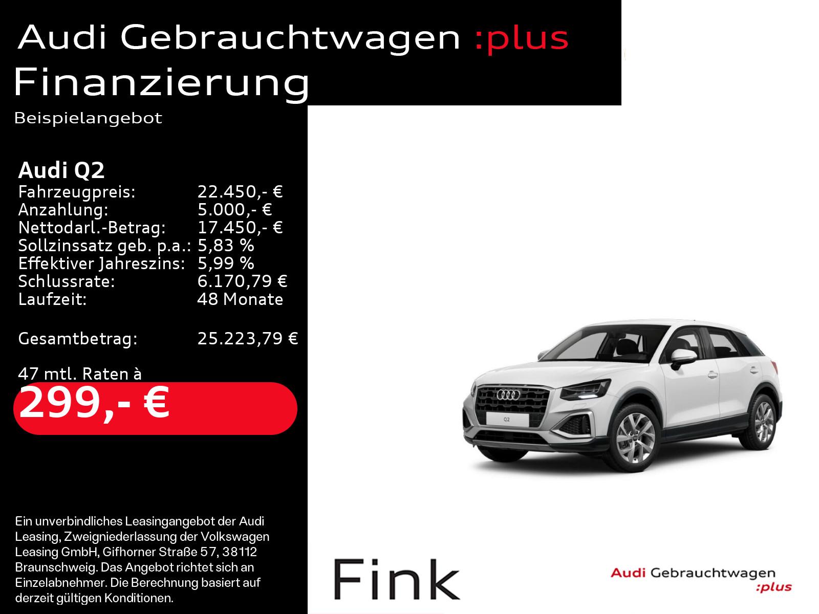 Audi Q2 35 TFSI advanced LED Kamera Navi