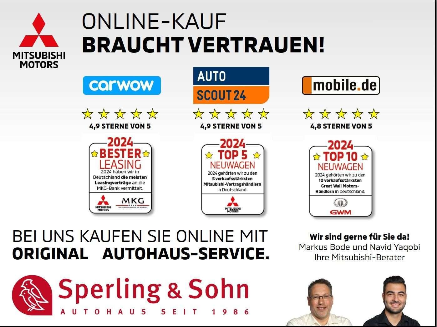 Mitsubishi Eclipse Cross Basis PHEV 4WD Herstellergarantie