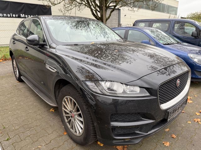 Jaguar F-PACE Prestige 2.0d Leder beige Motor klakkert