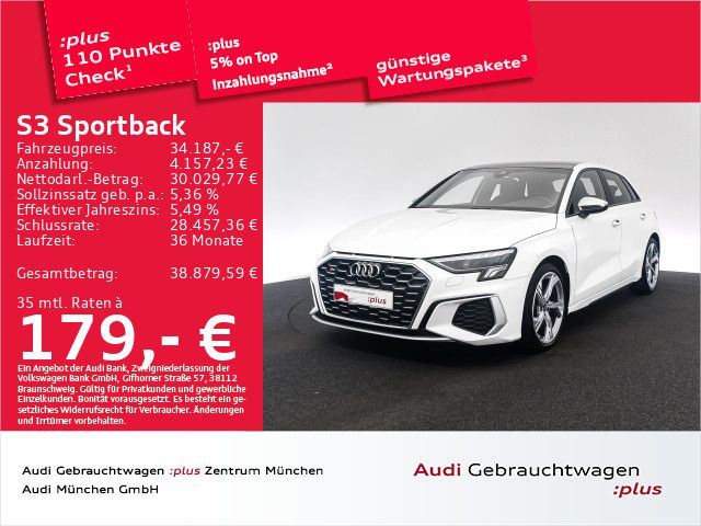 AUDI S3 Sportback TFSI S tronic Pano/B&amp;O/Massage