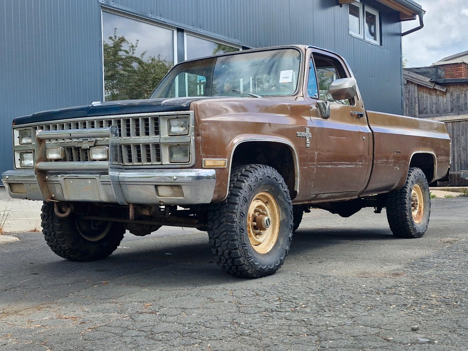 Chevrolet K10 Allrad 4x4 V8 Pickup Oldtimer Redneck-Truck